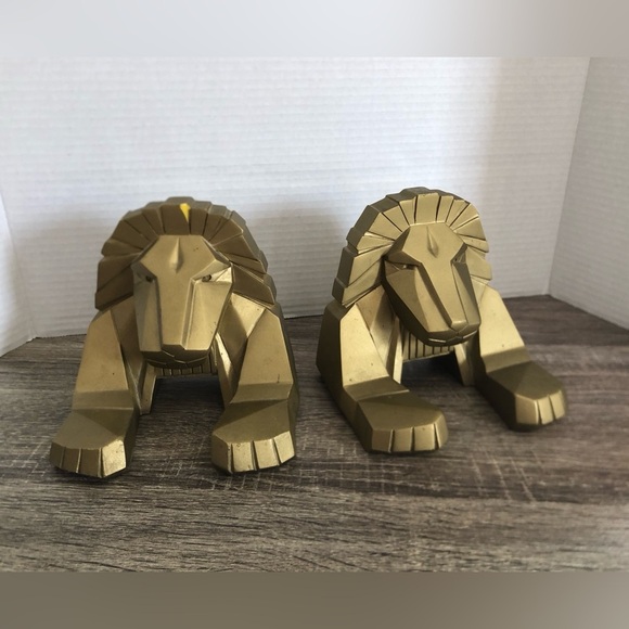 Vtg 1993 MGM Grand Casino Grand Opening Bookends - Picture 12 of 16